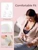 Momcozy Breast Pump Hands Free Upgraded Mobile Flow | M9, App Discreet Control with Personalized Multi-Modes & 15 Levels, Wearable Breast Pump 24mm, 2 Pack Cozy Red