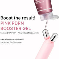 medicube Juego de dispositivo y cuidado de la piel 3 en 1 (beige) Mini Booster Pro Plus Full Set Beige, limpiador PDRN Jelly to Foam y gel potenciador PDRN