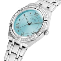 Ofertaza, GUESS Women's 36mm Watch - Silver Tone Blue Dial Silver Tone Case