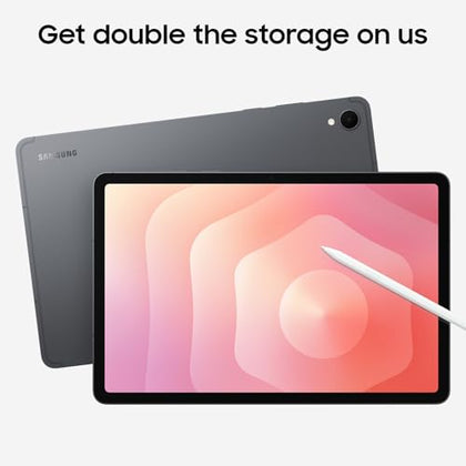 Samsung Galaxy Tab S11 256 GB WiFi Android Tablet, Large Display, Durable, Slim, Light, High Performance, Long Battery Life, S Pen for Note-Taking, AI Assist, US Version, Gray