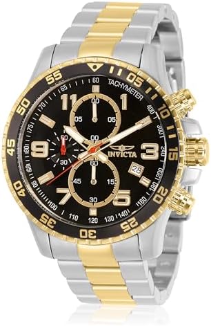 Invicta Men's Specialty Chronograph Textured Dial Stainless Steel Watch