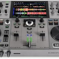 Denon DJ PRIME GO+ Portable DJ Controller and Mixer with Stem Separation, 2 Decks, Wi-Fi Streaming, Bluetooth, Lights Control, 7" Screen and Battery