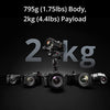 DJI RS 3 Mini, 3-Axis Gimbal Stabilizer for Cameras Canon/Sony/Panasonic/Nikon/Fujifilm, 2 kg (4.4 lbs) Tested Payload, Camera Stabilizer, Camera Gimbal with Native Vertical Shooting