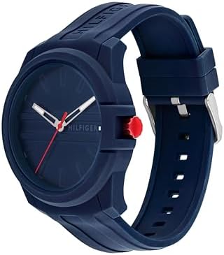 Reloj Tommy Hilfiger 3-Hand Quartz - Correa de Silicona (Azul)