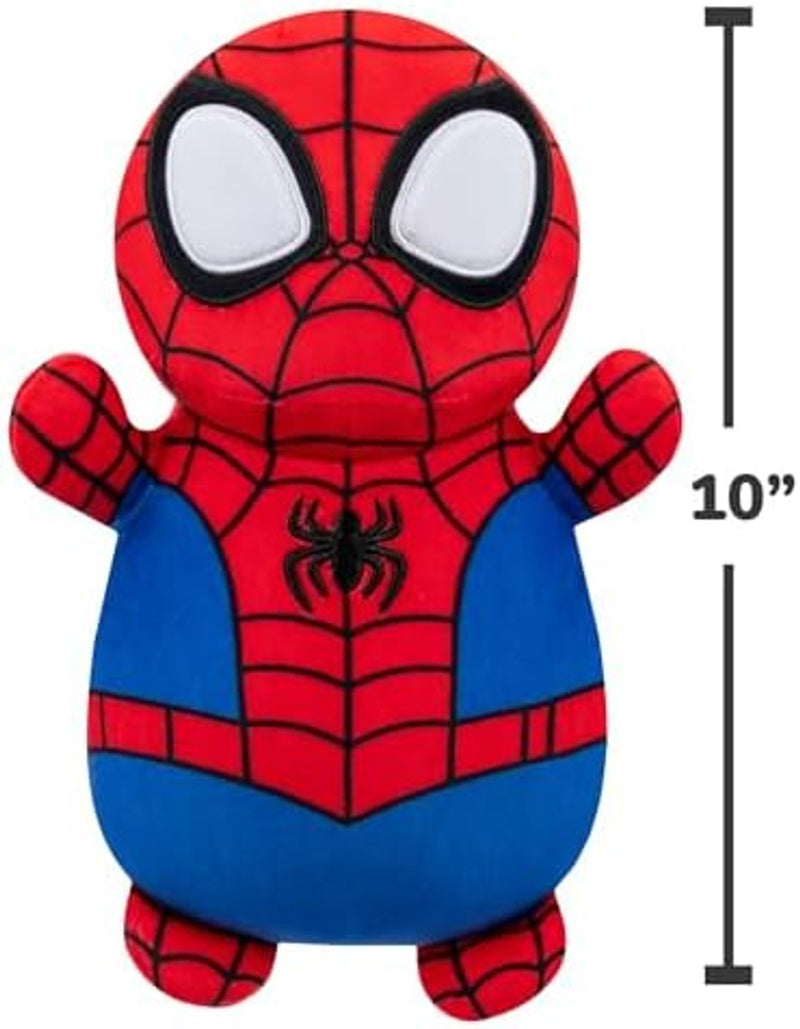 Squishmallows Original Marvel Spidey and His Amazing Friends 10-Inch Spidey HugMees