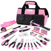 KingTool 275-Piece Pink Tool Set - Pink Tool Kit with 12