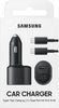 Samsung Super Fast Dual Car Charger (45W+15W) Dual Ports USB-C & USB-A - Black - EP-L5300XBEGWW