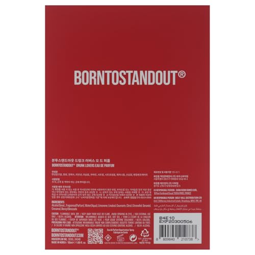 Born To Stand Out Drunk Lovers for Unisex - 1.7 oz EDP Spray