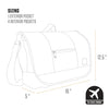 Carhartt Ripstop Messenger Bag, Durable Water-Resistant Messenger Work Bag