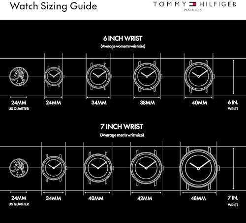 Reloj Tommy Hilfiger 3-Hand Quartz - Correa de Silicona 44mm (Azul)