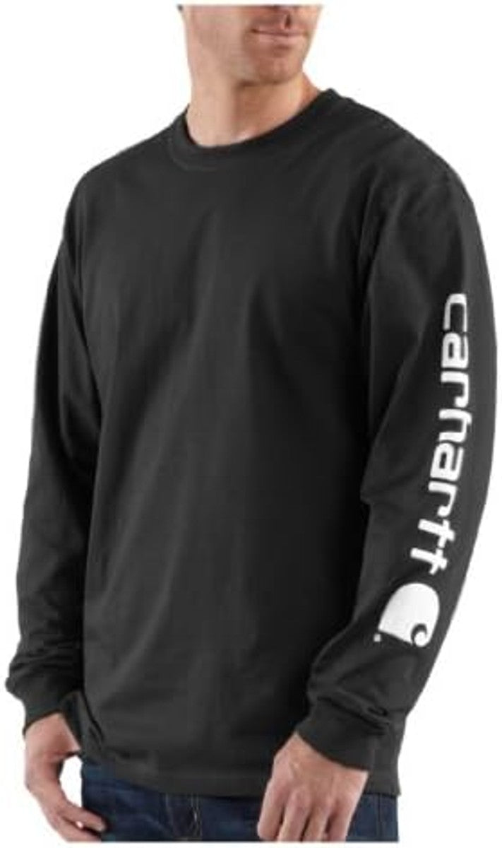 Offertaza, Carhartt Men's Dearborn Loose LS Logo T-Shirt, todas las tallas