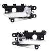 4Pcs Front Rear Left Right Interior Chrome Door Handle Set for Kia Forte Cerato K3 2014 2018