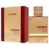 Al Haramain Amber Oud Ruby Edition for Unisex - Arabian Perfume for Women and Men - Long Lasting Woody Floral Fragrance with Notes of Saffron, Cedar, Jasmine - Arabic Cologne - 3.4 oz EDP Spray
