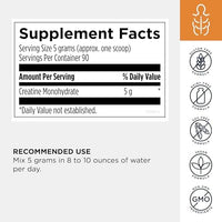 Designs for Health Micronized Creatine Monohydrate Unflavored Powder, 90 Servings, 5g per Serving – for Women & Men to Support Muscle Strength and Brain Health