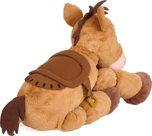 Mattel Disney and Pixar Toy Story 5 Ginormous Plush, 24-Inch Soft Toys, Extra-Large, Oversized Stylized Stuffed Animal Dolls