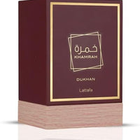 EN STOCK 🔥 Lattafa Khamrah Dukhan para Unisex Eau de Parfum en Spray, 3.4 onzas / 100 ml