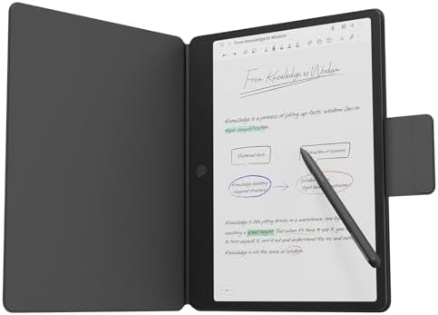 TCL Note A1 NXTPAPER Paper Tablet, Digital Notebook with Pen & Flip Case, 11.5” 2.2K 120Hz Paper-Like Display, 8GB+256GB, AI Tools, 8000mAh Battery, Android 15, Tablet for Work, Study & Creativity