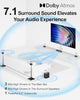 ULTIMEA 7.1 Surround Sound System for TV with Dolby Atmos, 460W Sound Bar for TV with 6.5