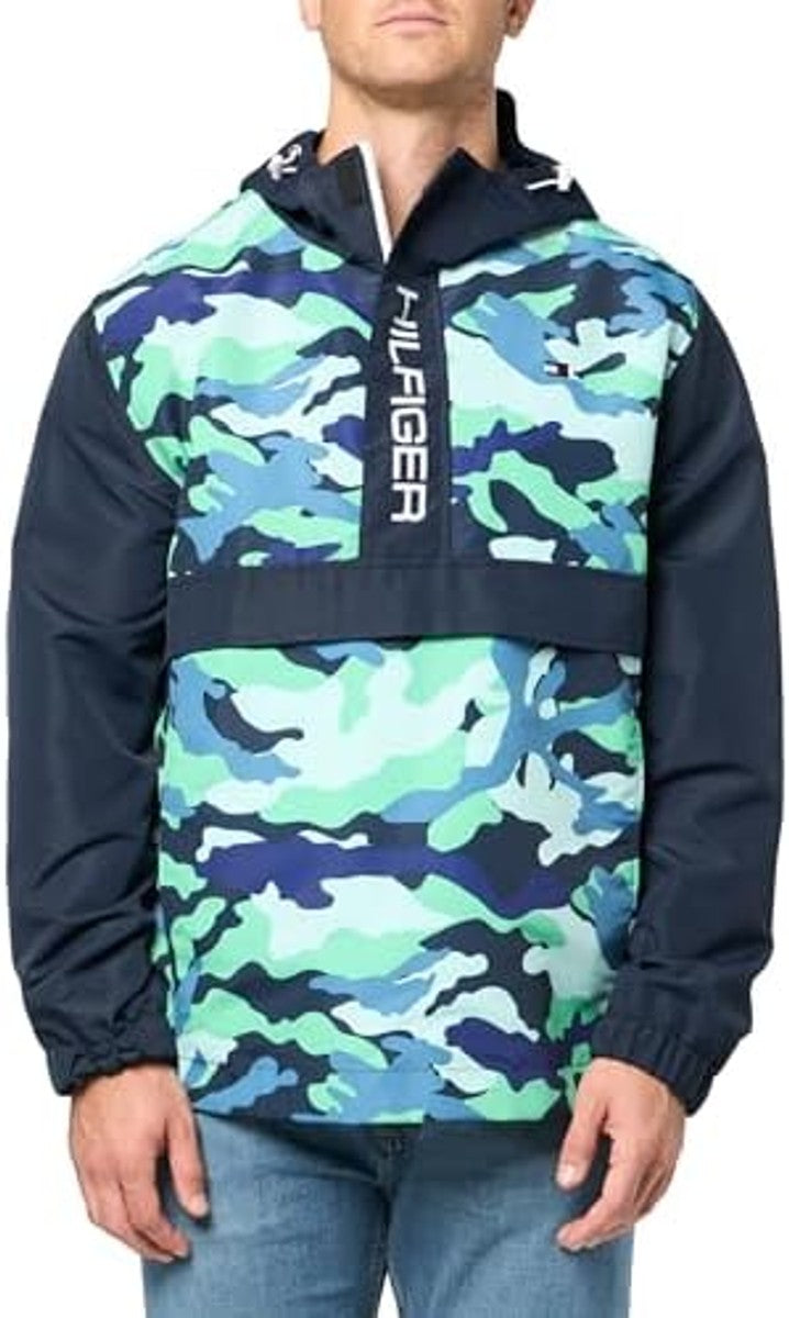 Ofertaza, Tommy Hilfiger Men's Retro Lightweight Taslan Popover Jacket