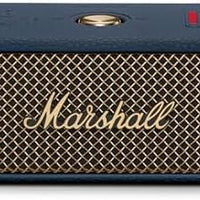 Marshall Emberton III Portable Bluetooth Speaker - Rugged Waterproof/Dust-Proof Design | Loud Stereo Sound, Deep Bass | Compact and Wireless for Travel and Outdoors - Black and Brass