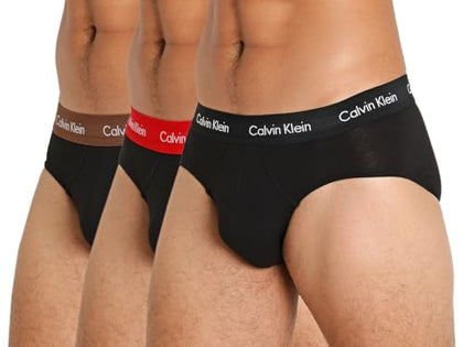 Calvin Klein Men's Stretch Cotton 3-Pack Hip Brief