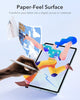 ESR 2 Pack Paper-Feel Screen Protectors for iPad Air 13 Inch M3/M2 (7th/6th Generation, 2025/2024), Write and Draw Like on Paper, 9H Tempered Glass, Matte Writing Film with Alignment Frame, Anti-Glare
