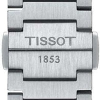 Tissot mens PRX 316L stainless steel case Dress Watch Grey
