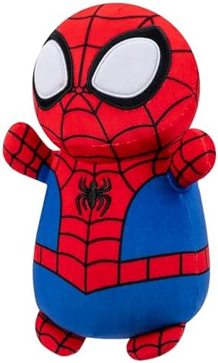 Squishmallows Original Marvel Spidey and His Amazing Friends 10-Inch Spidey HugMees