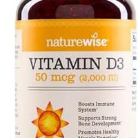 NatureWise Cápsulas de gel de vitamina D3 2000iu, de NatureWise, 1, 1