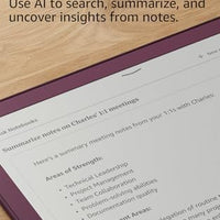 Amazon Kindle Scribe Colorsoft 64GB (newest model) — 11” paper-like color display with front light — One notebook to replace them all — Write in notebooks, docs, and books. Pen included - Graphite