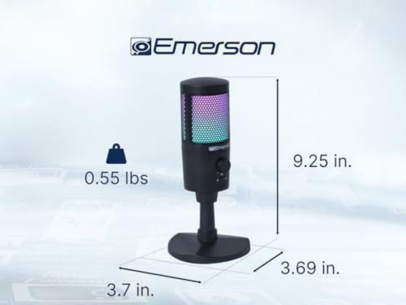 Emerson EAM-9050 USB Gaming & Streaming Microphone
