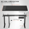 Electric Dual Motor Standing Desk Frame, Adjustable Desk Legs with 3 Memory Controller, Black Frame Only