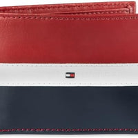 Tommy Hilfiger Men's Leather Orson RFID Bifold Wallet with Removable Passcase