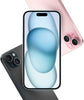 Apple iPhone 15 Plus, 128GB, Black - Unlocked (Renewed)