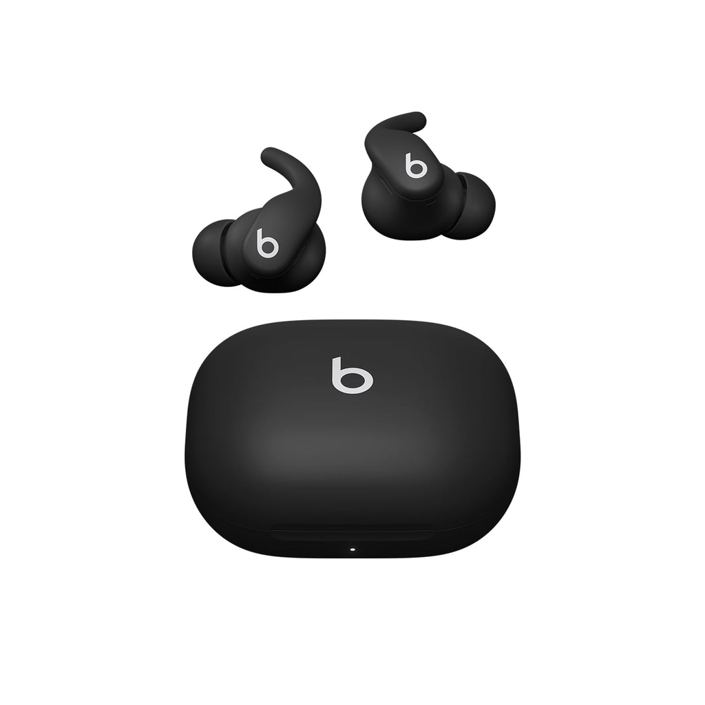 Beats Powerbeats Fit - Wireless Noise Cancelling Workout Earbuds with Secure-Fit Wingtips, Up to 30-Hour Battery Life, Sweat & Water Resistant, Apple & Android Compatible - Jet Black