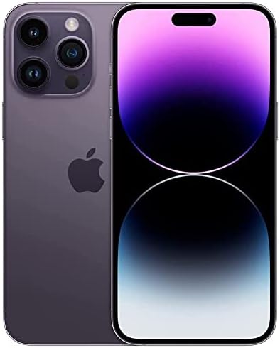 Apple iPhone 14 Pro Max, 256GB, Space Black - Unlocked (Renewed)