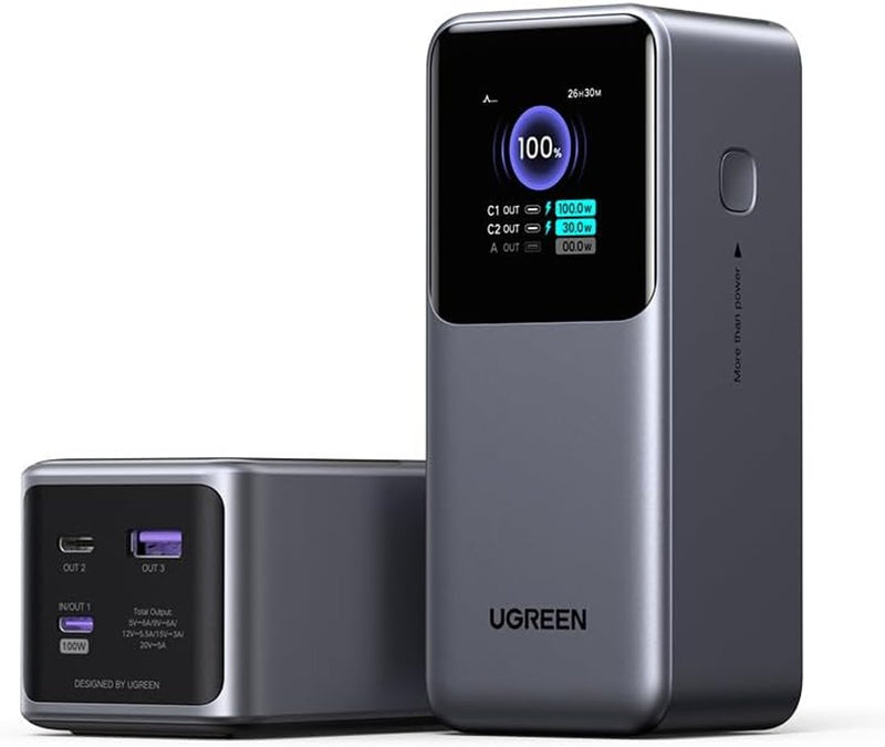 UGREEN Nexode 20000mAh 130W Portable PD Power Bank for MacBook Pro 16