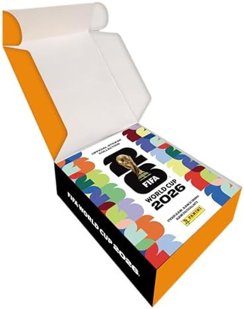 Panini colección exclusiva de Amazon - Álbum de tapa dura + Lata con 50 paquetes de cromos
