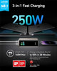 ANKER Prime Power Bank, 27,650mAh 3-Port 250W Portable Charger for Travel, TSA-Approved, Smart App, for MacBook Pro/Air, iPhone 16/15/14 Series, Samsung, Laptops, and More