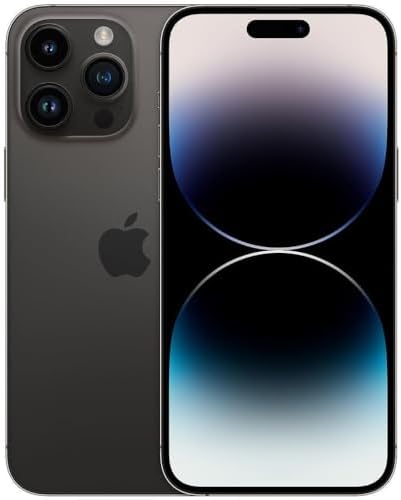 Apple iPhone 14 Pro Max, 256GB, Space Black - Unlocked (Renewed)