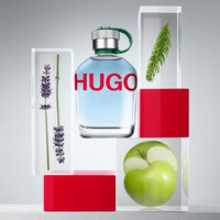 Hugo Boss Hugo Man Eau de Toilette – Colonia Aromática Fougère para Hombre – Con Notas de Manzana Verde y Bálsamo de Abeto – Fragancia de Larga Duración