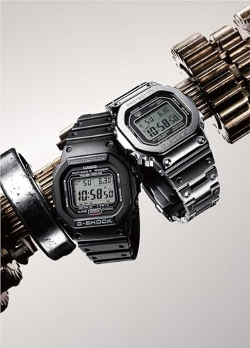 G-Shock by Casio Men's Standard Digital GMW-B5000-D1 Watch Silver, Silver, Modern