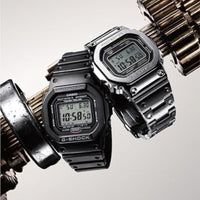 G-Shock by Casio Men's Standard Digital GMW-B5000-D1 Watch Silver, Silver, Modern