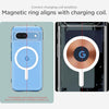 Spigen Ultra Hybrid Metal Ring Designed for Pixel 8a Case (2024) [Military-Grade Protection] - White