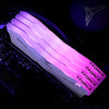 TEAMGROUP T-Force Delta RGB DDR5 Ram 32GB (2x16GB) 6000MHz PC5-48000 CL38 Intel XMP 3.0 & AMD Expo Compatible Desktop Memory Module Ram White FF4D532G6000HC38ADC01
