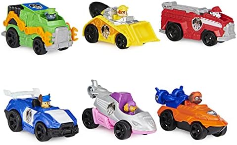 Paw Patrol, True Metal Classic Pack of 3 Collectible Die-Cast Vehicles, 1:55 Scale