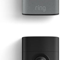 Ring Battery Doorbell (newest model), Retinal 2K with wide-angle video, up to 6x Enhanced Zoom, Two-Way Talk, and Built-In Battery, 2-pack Speckled Gray