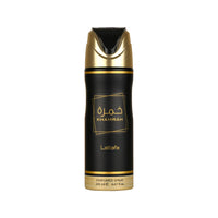 Lattafa Khamrah Perfumed Deodorant Spray for Unisex, 6.7 Ounce / 200 ml