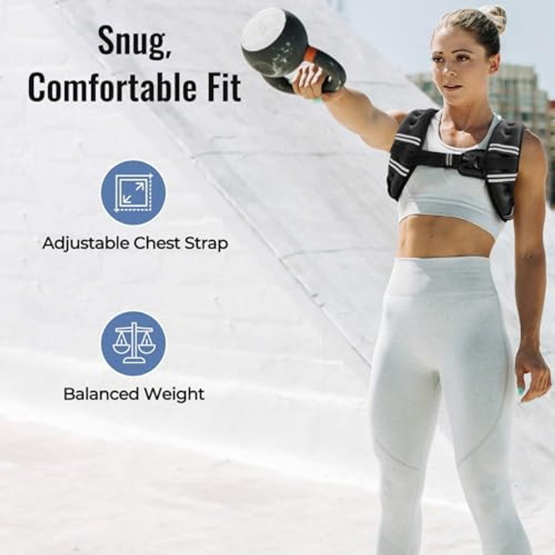 Ofertaza, Zeerun Weighted Vest Comfortable Durable Rucking