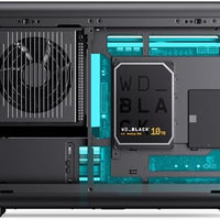 JONSBO D33 Black Micro ATX PC Case,High Airflow MATX case with Tempered Glass Panel,9 Fan Positions,High Compatibility,Supports MATX BTF MB, 435mm GPU/360AIO/172mm Air Cooler,ATX/SFX PSU,Black